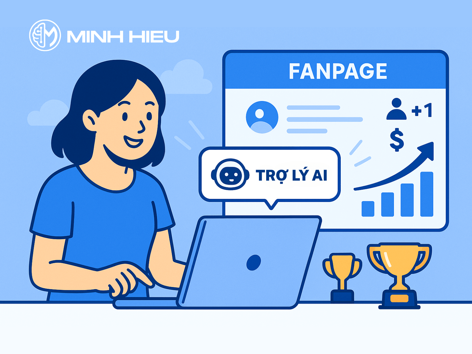 Câu chuyện thành công xây dựng thương hiệu cá nhân bằng AI của chủ shop thời trang