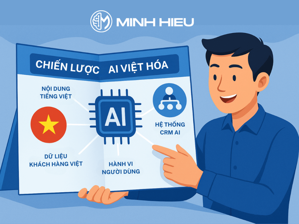 Chiến lược AI Việt hóa giúp doanh nghiệp bản địa phát triển đúng hướng