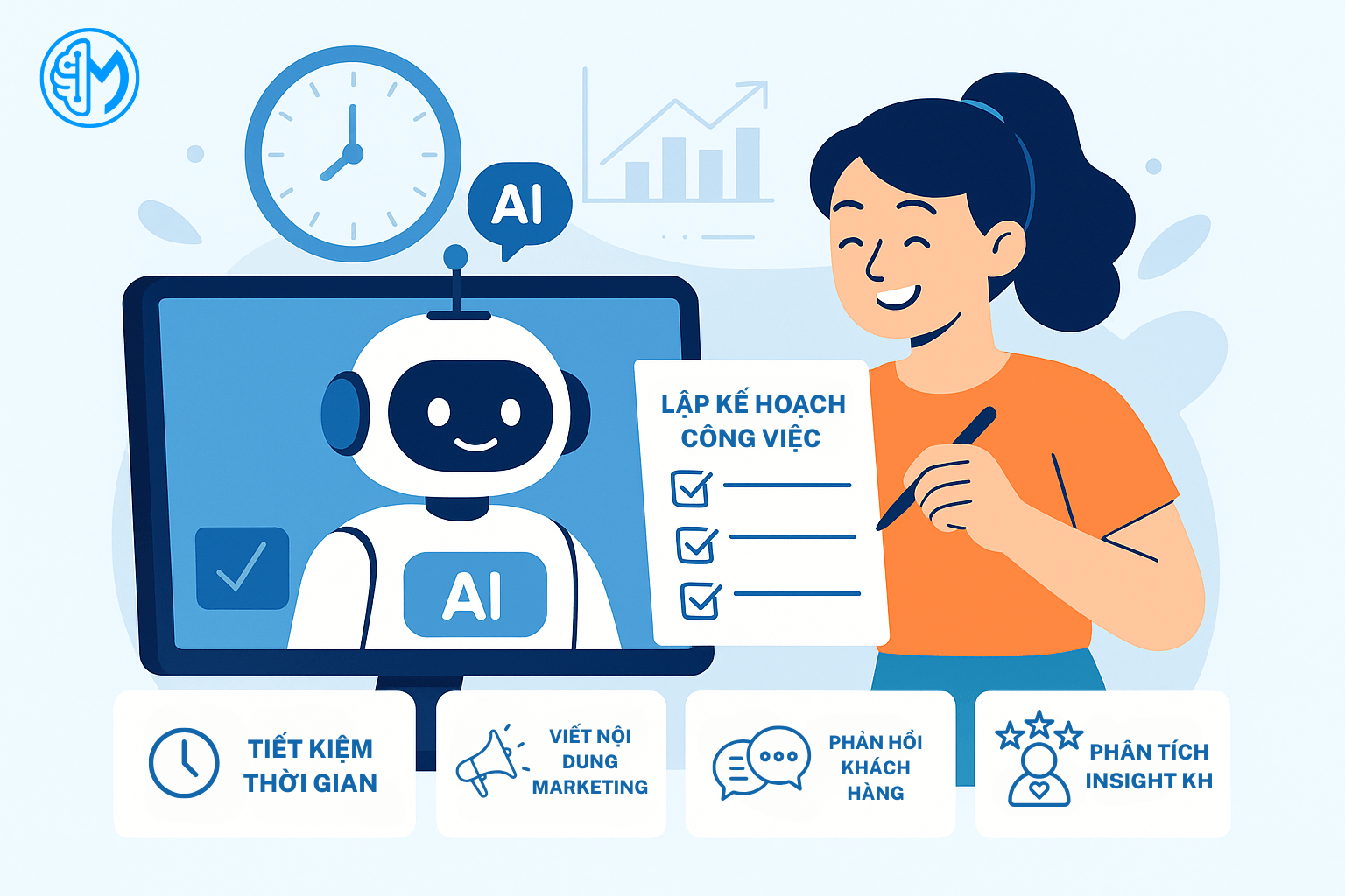 Lợi ích khi sử dụng trợ lý AI cá nhân hóa trong công việc