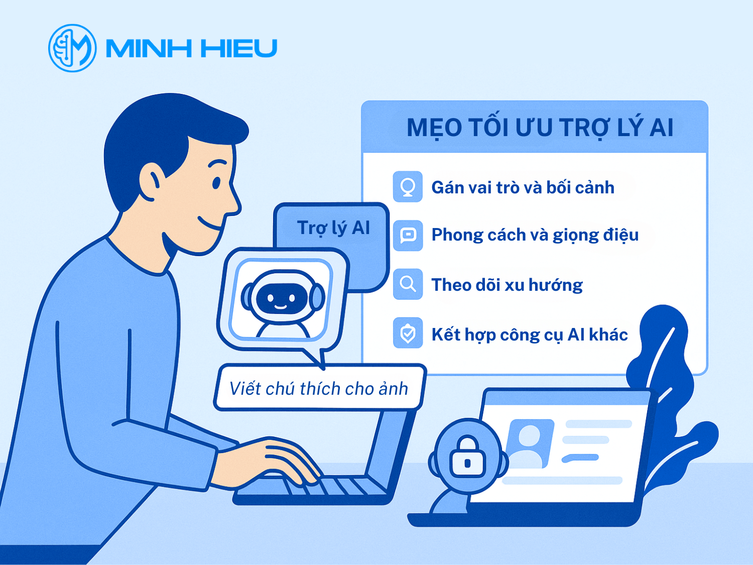 Checklist mẹo tối ưu hiệu quả khi dùng Trợ Lý AI để xây thương hiệu cá nhân
