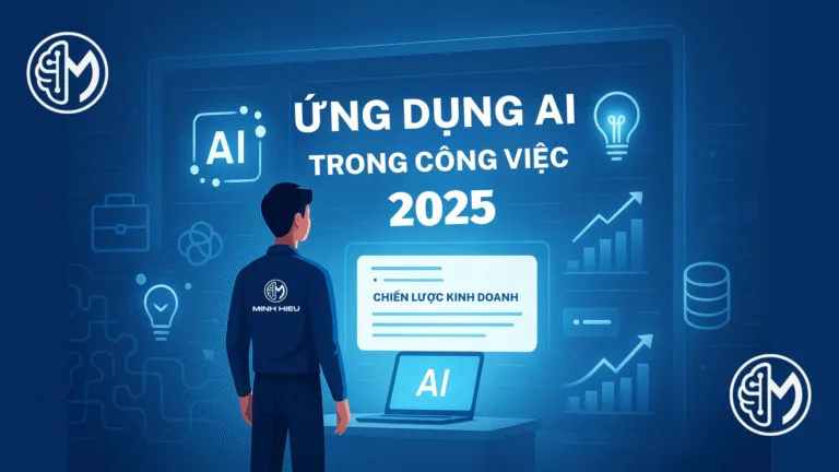 Ứng dụng AI trong công việc 2025 để tăng tốc hiệu suất và sáng tạo