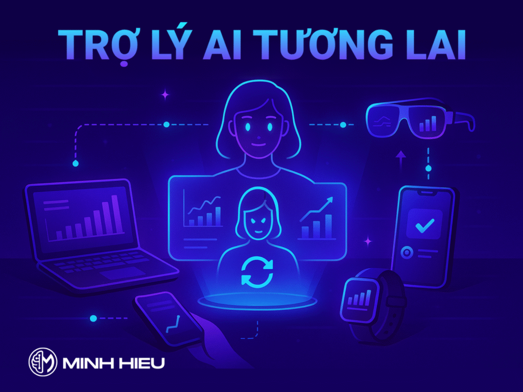 Tương lai của trợ lý AI: đồng bộ hóa đa thiết bị, phân tích nâng cao và giao diện ảo